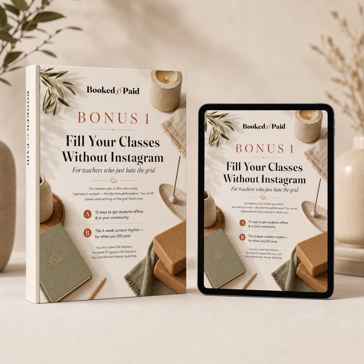 Booked & Paid — The Yoga Teacher Money Kit